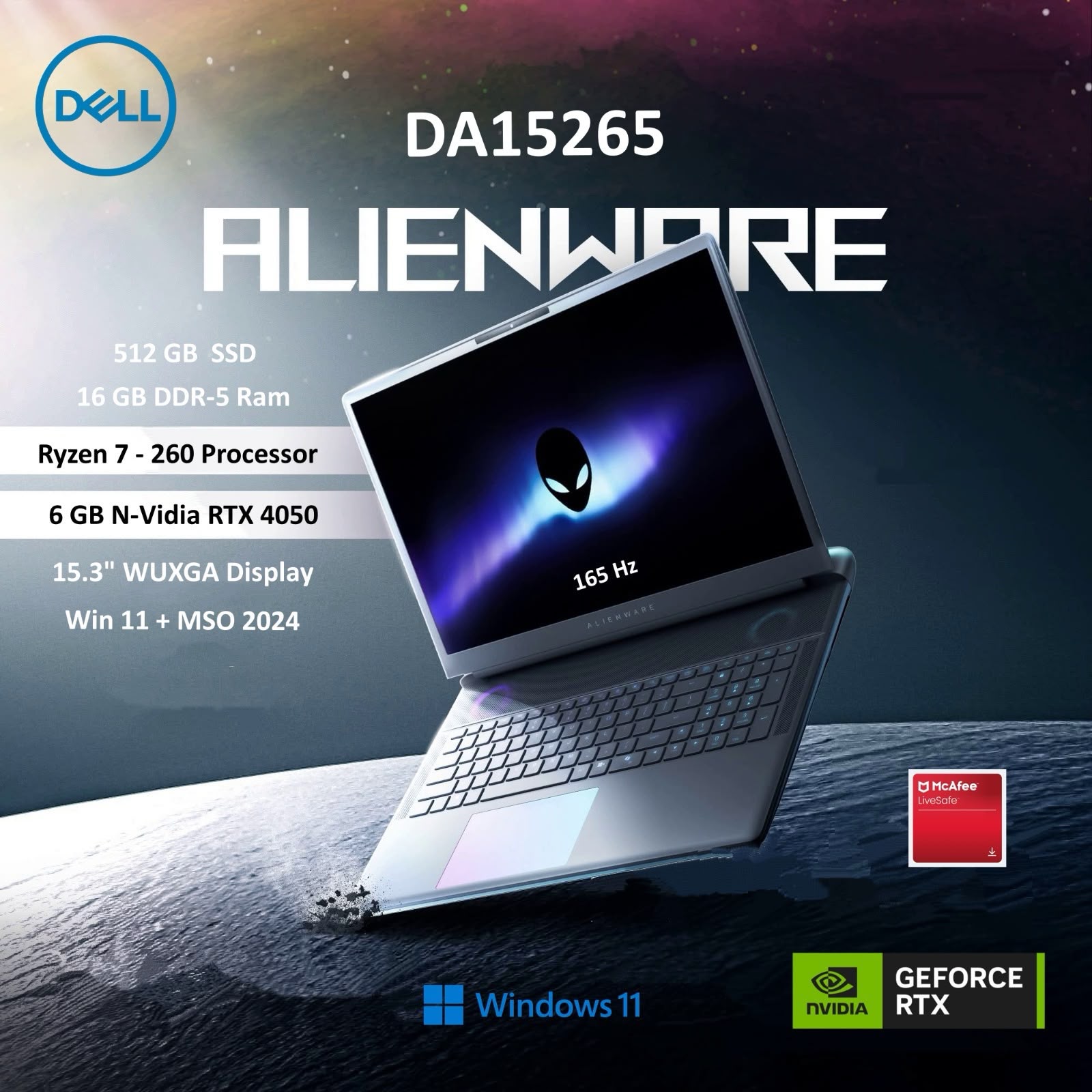 DELL ALIENWARE DA15265